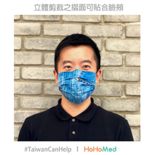 Load image into Gallery viewer, 成人 可水洗布口罩(經典牛仔)
