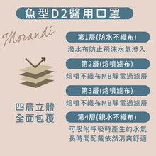 Load image into Gallery viewer, N95-韓版D2級醫用口罩(天空藍)