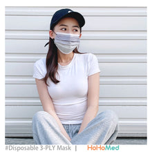 Load image into Gallery viewer, 成人 醫用口罩(薄霧灰)