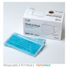 Load image into Gallery viewer, 平面醫用口罩(秋冬3色組)