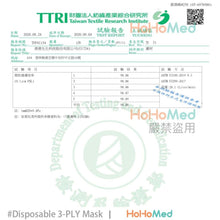 Load image into Gallery viewer, 兒童 醫用口罩(動物ABC)